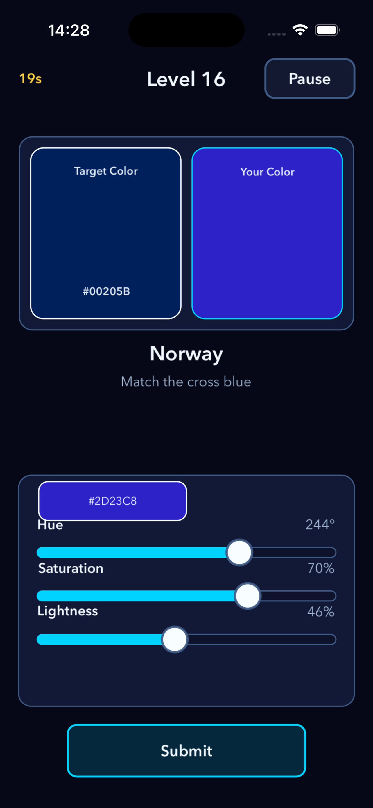 Level select